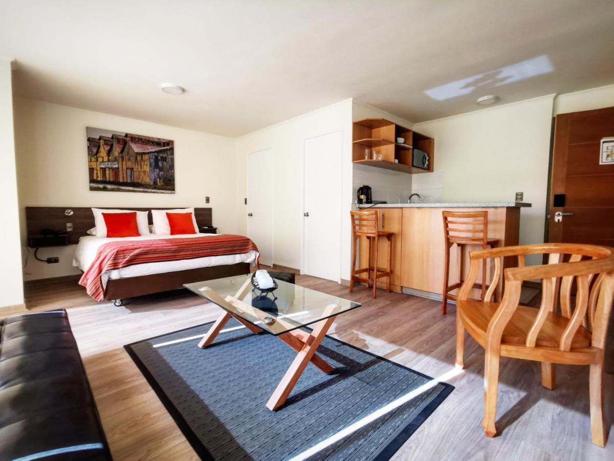 Apart Hotel Viva Providencia 圣地亚哥 外观 照片
